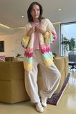 Patsy Chunky Knit Cardigan Brights ~ /20